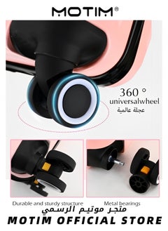Motim Travel Luggage Carry-On Luggage Kid's Luggage 20 inch Small Luggage with Spinning Wheels Cartoon Suitcase  - Image 4