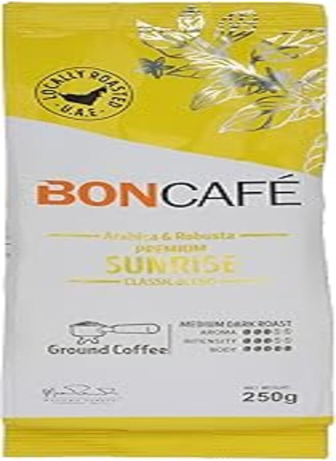 Segafredo BonCafé SUNRISE Classic Blend 250gm 