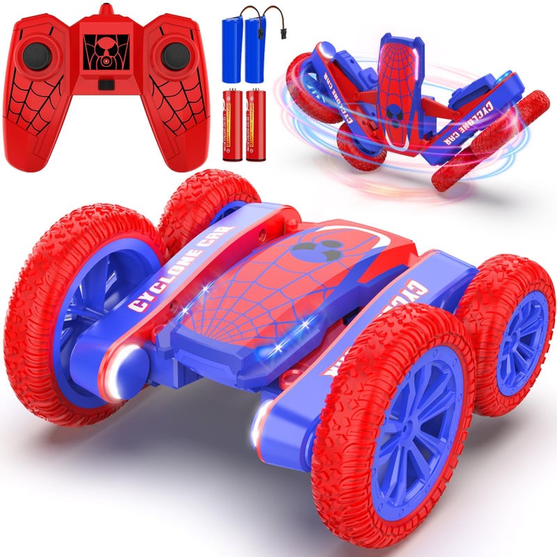 Blissbud Remote Control Car Spider RC Cars Double Sided 360Flip 4WD Rechargeable Drift RC Race Car Boys Toys Birthday Gifts for 4 5 6 7 8 9 10 11 12 Year Old Boys Easter Basket Stuffers for Kids - Image 2