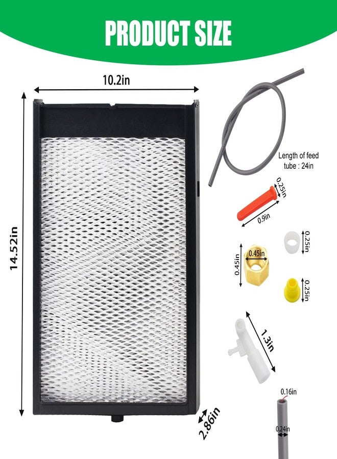 IHOUMEX طقم صيانة مرطب الهواء IHOUMEX 4750، لوحة مياه رقم 35، بديل لطراز مرطبات الهواء AprilAire 700، 700A، 700M، 760، 760A، 768 - Image 2