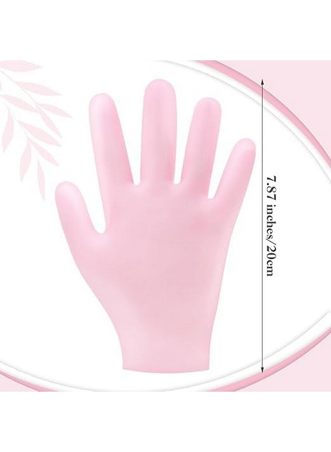 KACHKIT Moisturizing Socks & Gloves Set, Silicone Moisturizer Socks Gel Gloves Long Spa Socks Soft Aloe Gel Socks Foot Gel Socks,(Pack-of-1 ;Multicolor). - Image 5