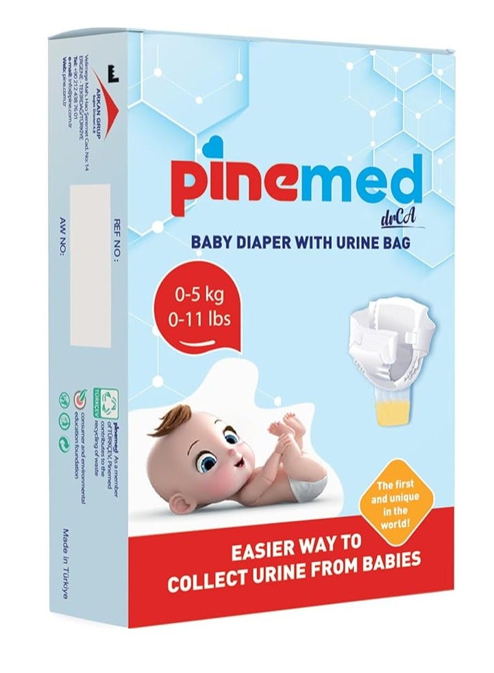 Pinemed Baby diaper with urin bag - Image 1