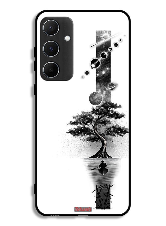 Tolwak Samsung Galaxy A55 5G Protective Case Cover Earth Space Art - Image 1