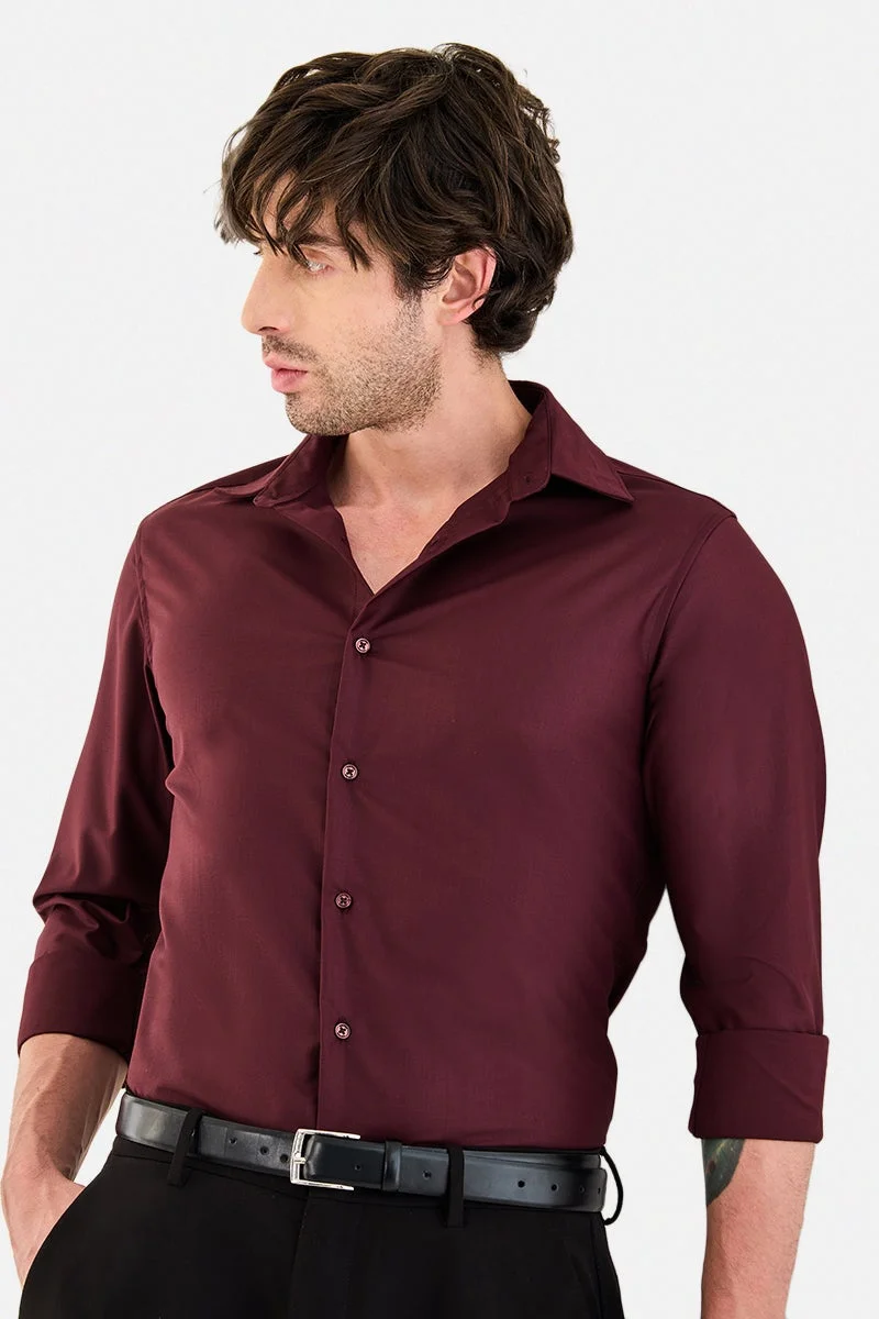 SNITCH Luxe Slim Fit Shirt