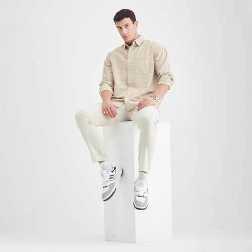 Campus Men's Revolt Sneakers WHT/Navy - 6UK/India - Image 4
