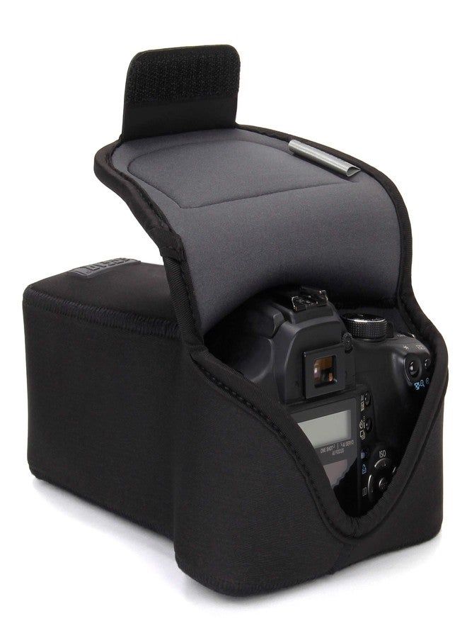 USA GEAR DSLR Camera Case/SLR Camera Sleeve for Zoom Lens with Neoprene Protection, Holster Belt Loop and Accessory Storage - Compatible with Canon, Nikon, Sony, Olympus, Pentax and Many More - Image 1