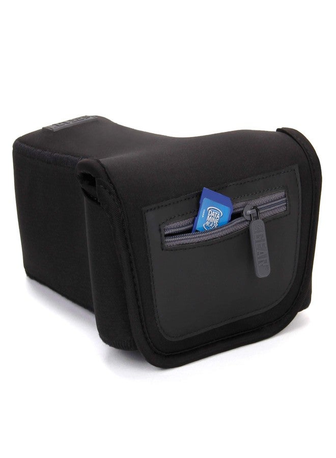 USA GEAR DSLR Camera Case/SLR Camera Sleeve for Zoom Lens with Neoprene Protection, Holster Belt Loop and Accessory Storage - Compatible with Canon, Nikon, Sony, Olympus, Pentax and Many More - Image 4