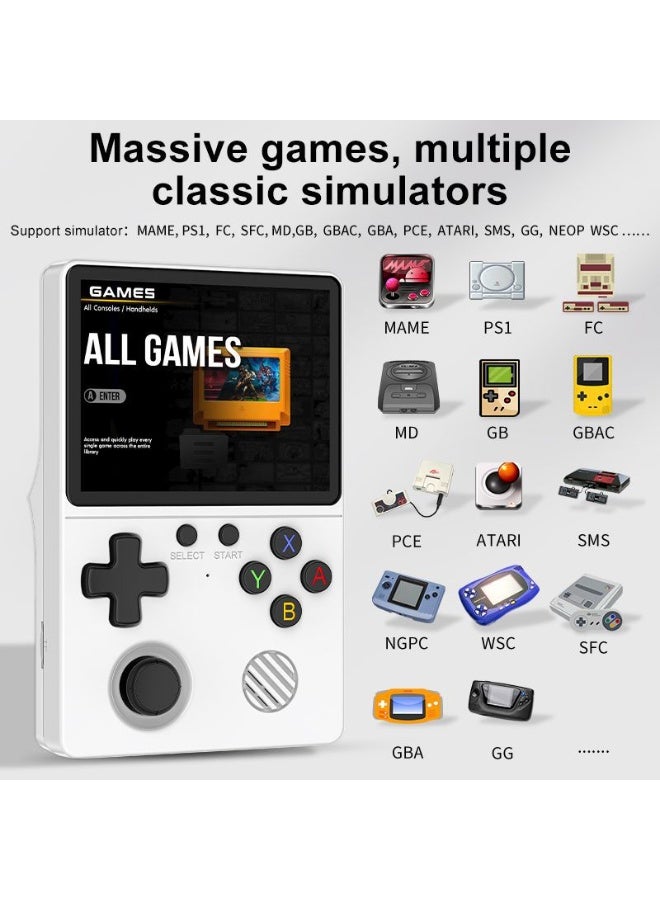 غايمز مفتوح المصدر محمول 4.5 بوصة عالية الوضوح لاسلكي PSP ريترو GBA أركاد عبر الحدود تليفزيون ألعاب وحدة التحكم GB-350 - Image 4