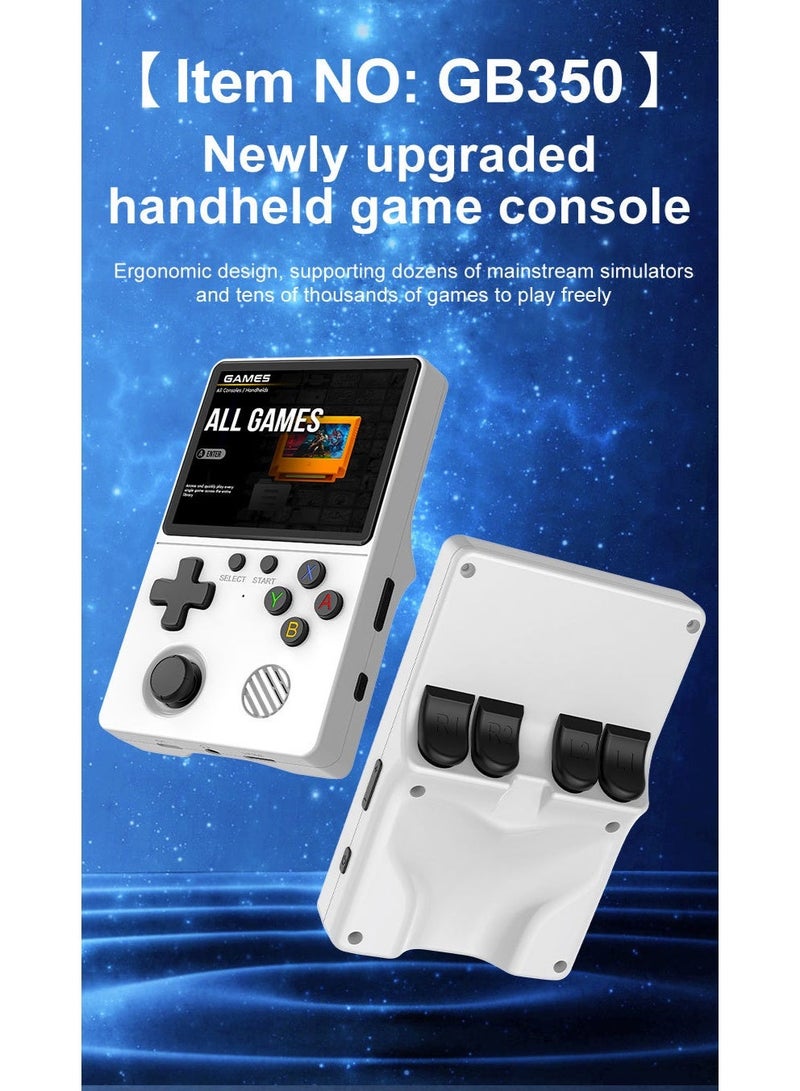 غايمز مفتوح المصدر محمول 4.5 بوصة عالية الوضوح لاسلكي PSP ريترو GBA أركاد عبر الحدود تليفزيون ألعاب وحدة التحكم GB-350 - Image 1