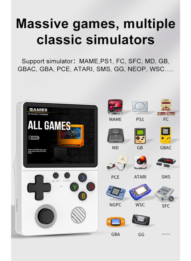 غايمز مفتوح المصدر محمول 4.5 بوصة عالية الوضوح لاسلكي PSP ريترو GBA أركاد عبر الحدود تليفزيون ألعاب وحدة التحكم GB-350 - Image 3