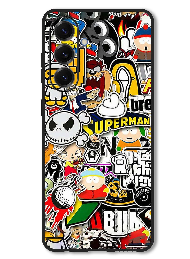 Theodor Case Compatible with Samsung Galaxy F16/ M16 Protection Shockproof Bumper Cover superhero tags - Image 1