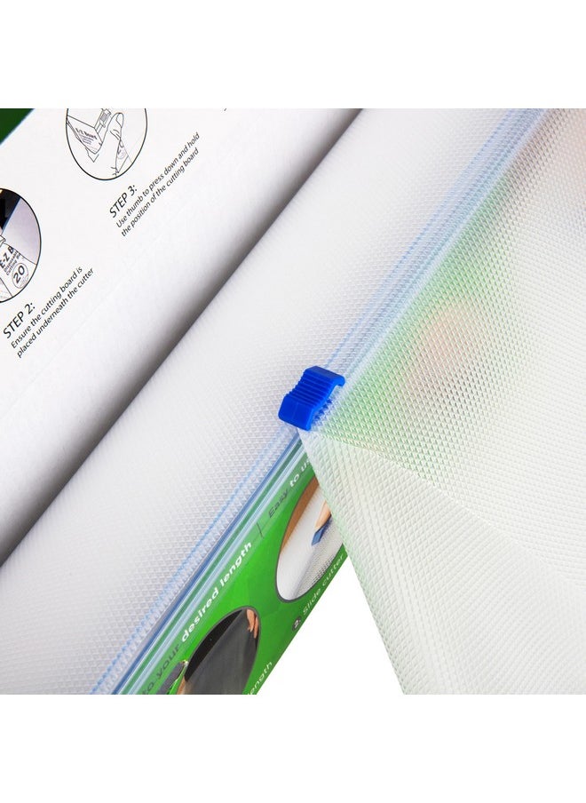 Mind Reader Mind Reader E-Z Board Disposable Plastic Cutting Board, Flexible, 20 sf, Camping, 13.78"L x 3.35"W x 3.74"H, 2 Pack, Clear  - Image 4