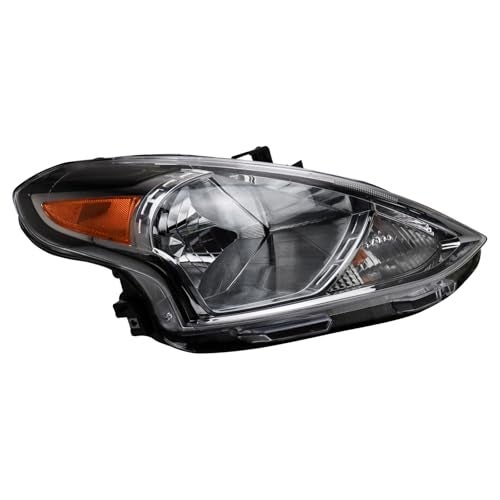 TRQ Driver & Passenger Side Headlight Assembly Set Headlights Driver & Passenger Side Compatible with 2015-2019 Nissan Versa NI2502230 NI2503230 - Image 4