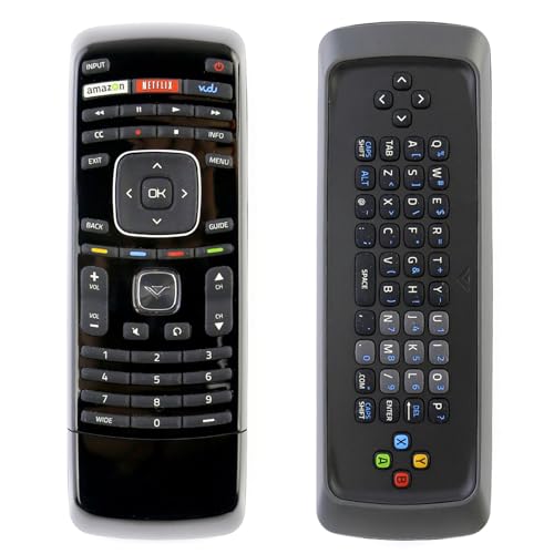 Beyution New XRT300 Keyboard TV Remote Control Replacement fit for Vizio TV E3D420VX E3D470VX SV422XVT SV472XVT VF552XVT VT3D650SV E241I-A1 E241I-A1W E241I-B1 E280I-A1 E500I-B1 E500I-B1E E502AR - Image 5