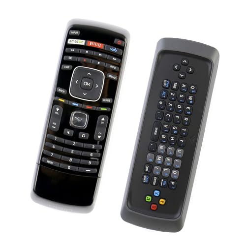 Beyution New XRT300 Keyboard TV Remote Control Replacement fit for Vizio TV E3D420VX E3D470VX SV422XVT SV472XVT VF552XVT VT3D650SV E241I-A1 E241I-A1W E241I-B1 E280I-A1 E500I-B1 E500I-B1E E502AR - Image 1