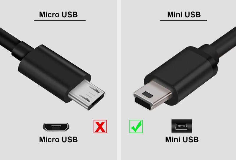 MaxLLTo Mini USB Charger Cable Nylon Braided Cord for BlackBerry 8703e / 8705 / 8705g / 8707 / 8707g / 8707v / 9000 Bold Cell Phone - Image 3