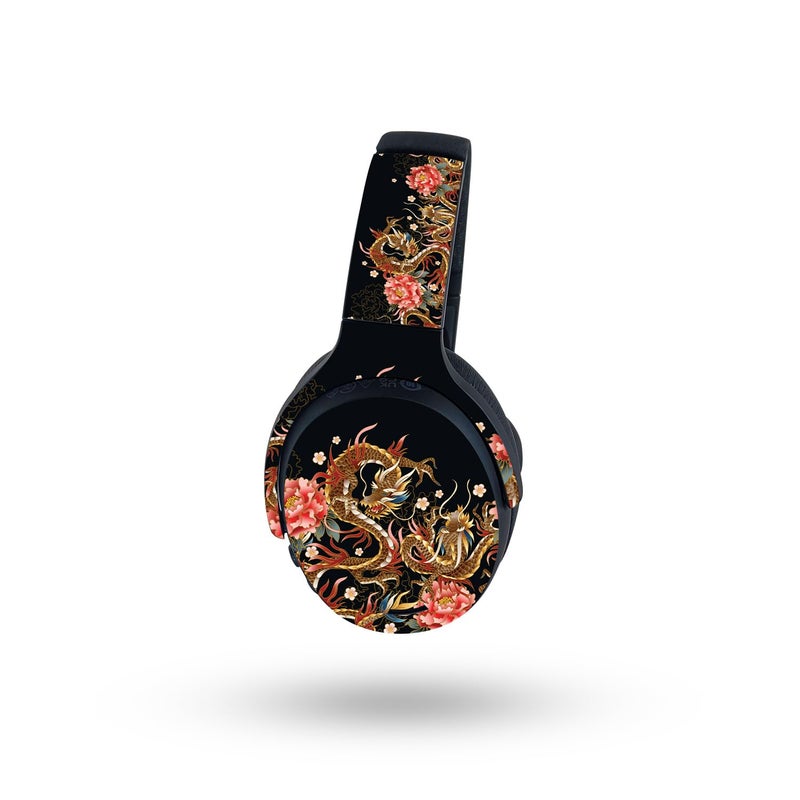 MIGHTY SKINS MightySkins Skin Compatible with Skullcandy Crusher ANC 2 - Stitch Dragons | Protective, Durable, and Unique Vinyl Decal wrap Cover | Easy to Apply, Remove, and Change Styles - Image 1