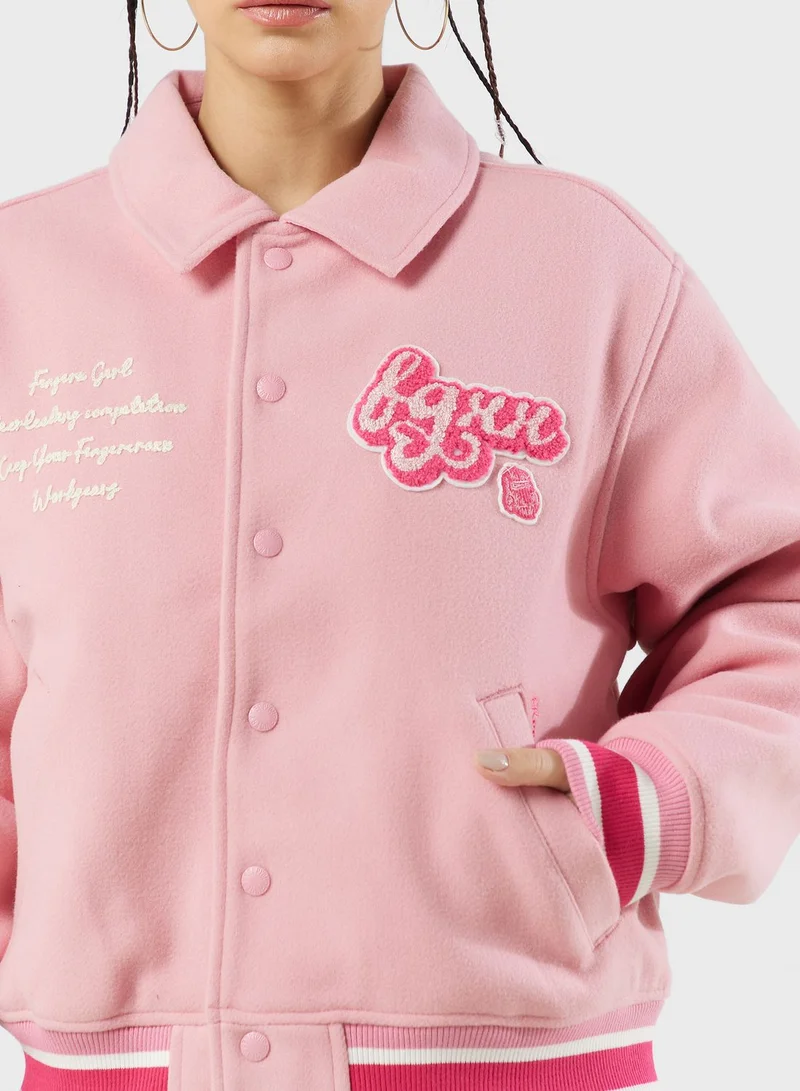 FINGERCROXX Logo Jacket
