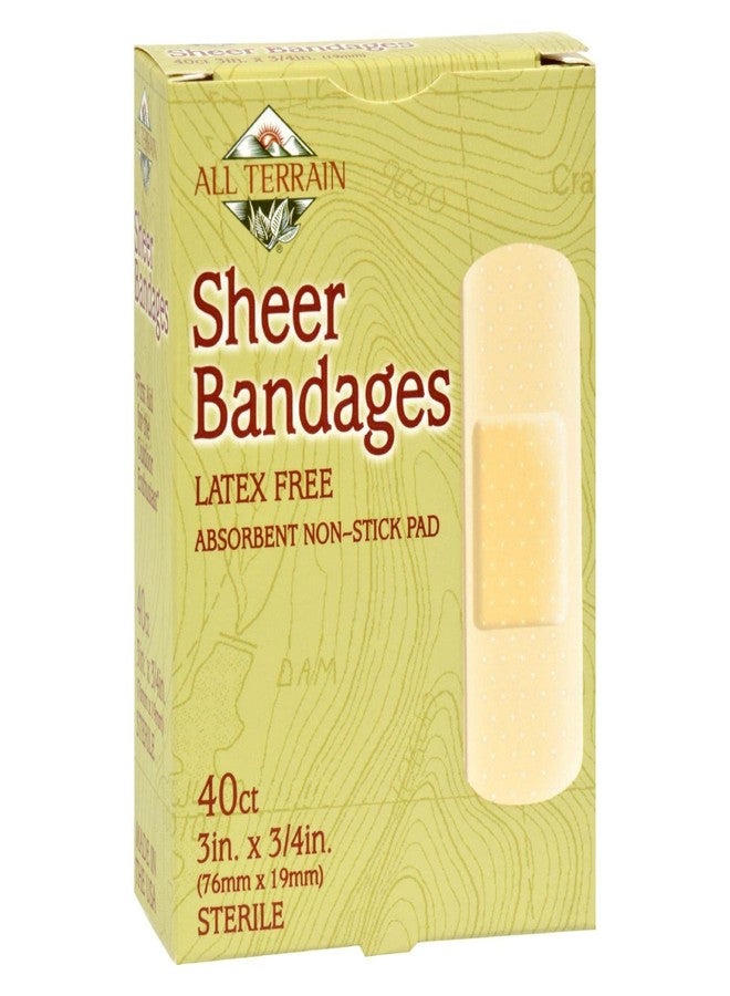 All Terrain, Bandage Sheer 3/4 X 3, 40 Count - Image 2