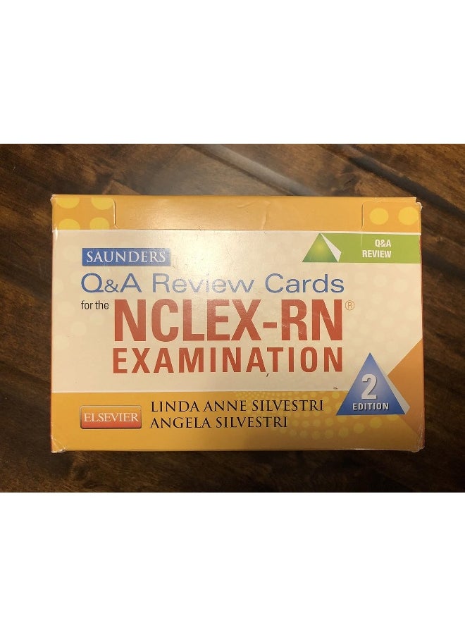 Saunders Q & A Review Cards for the NCLEX-RN Exam  - Image 1
