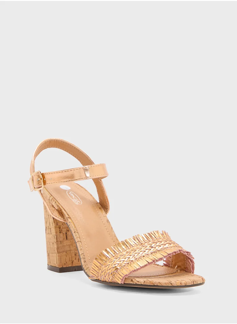 ELLA High Heel Block Summer Sandal