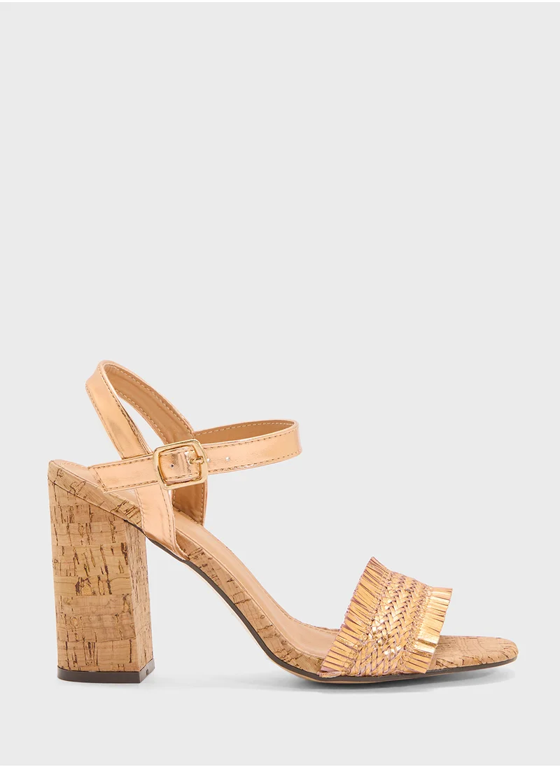 ELLA High Heel Block Summer Sandal
