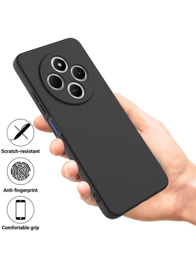 S-TOP Case For Redmi 14R / Xiaomi Poco C75 Solid Color Liquid Silicone Dropproof Full Coverage Phone Case - Image 2