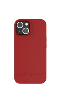 BIGBEN Just Green  iPhone 14 Plus Case Natural Red - Eco-designed  - Image 2