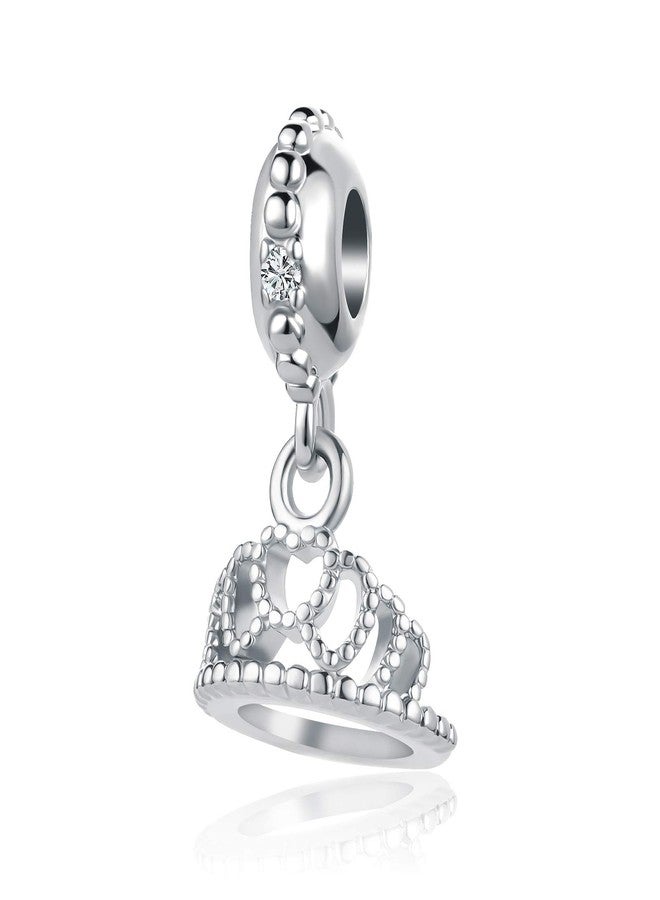 TGLS Queen Crown Charm Bead Compatible With Pandora Bracelets Jewelry Birthday Gifts for Mother Girlfriend Daughter Her Women - Image 1
