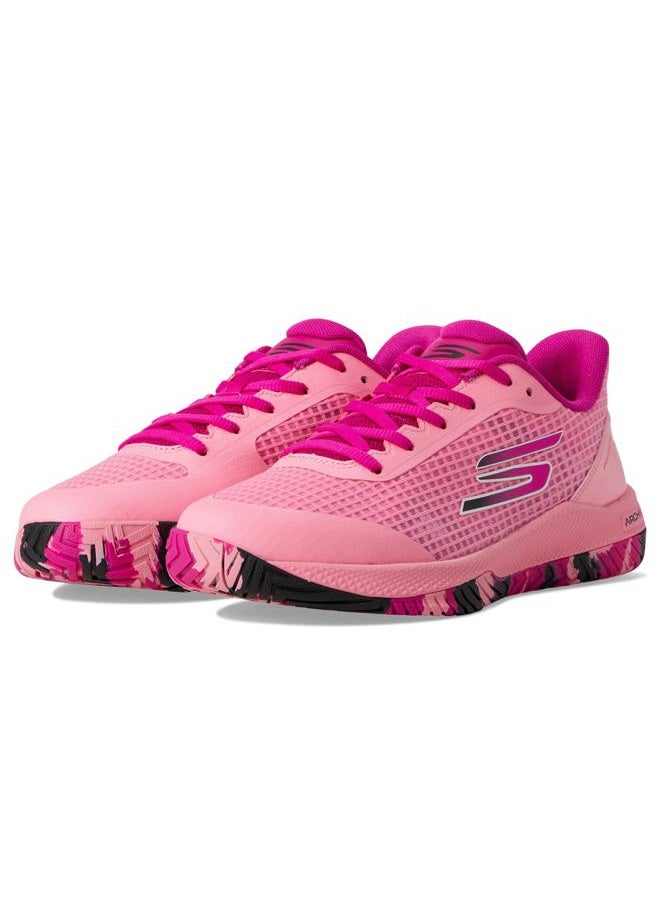SKECHERS Women's Go Train Arch Fit Viper Court Pro-Pickleball Sneaker, Pink, 40 EU - Image 1