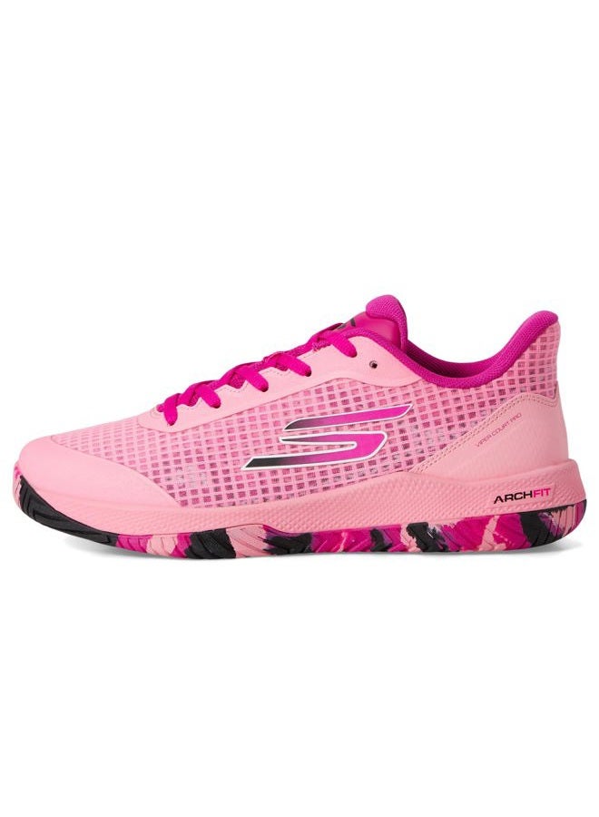 SKECHERS Women's Go Train Arch Fit Viper Court Pro-Pickleball Sneaker, Pink, 40 EU - Image 4