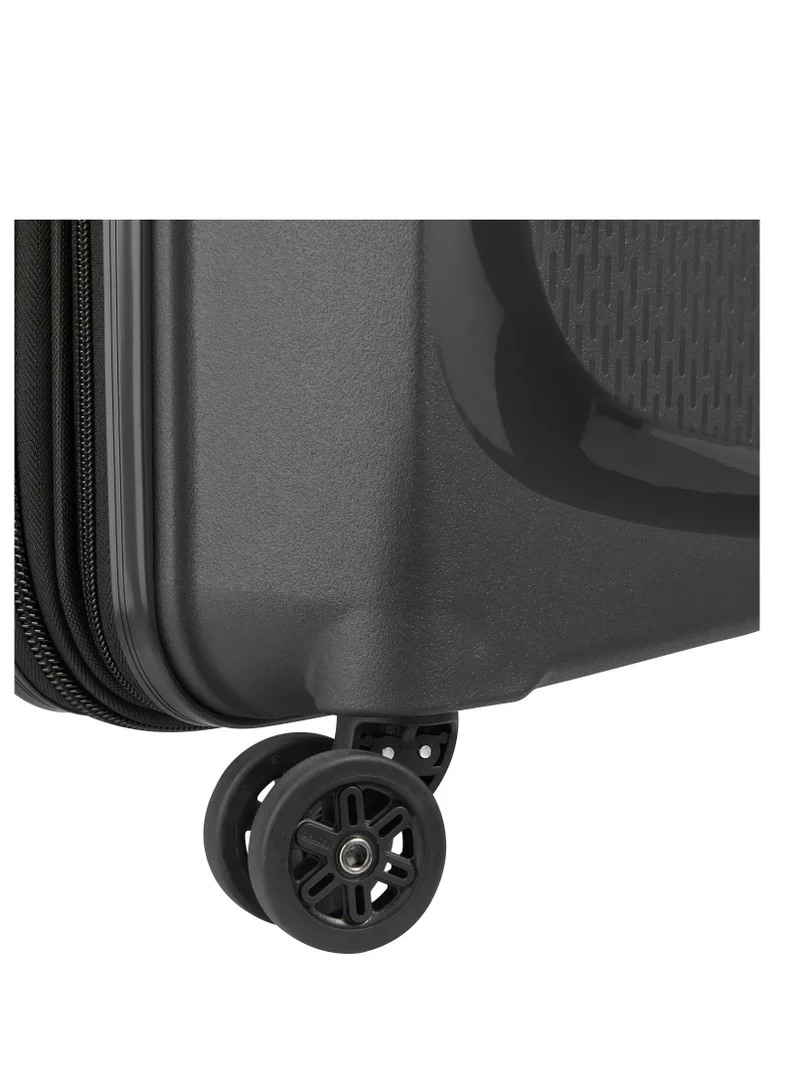 ديلسي _باريس Belmont + 71cm Hardcase 4 Double Wheel Expandable Check In Luggage Trolley Black