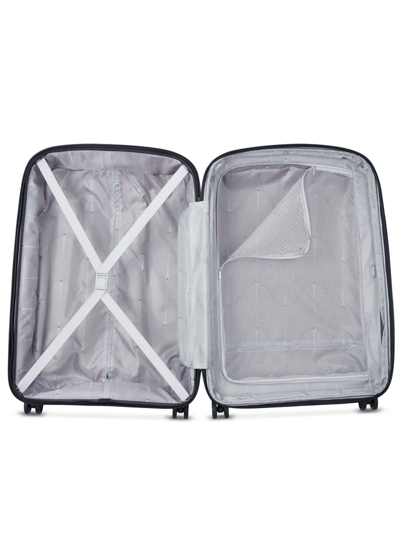 ديلسي _باريس Belmont + 71cm Hardcase 4 Double Wheel Expandable Check In Luggage Trolley Black