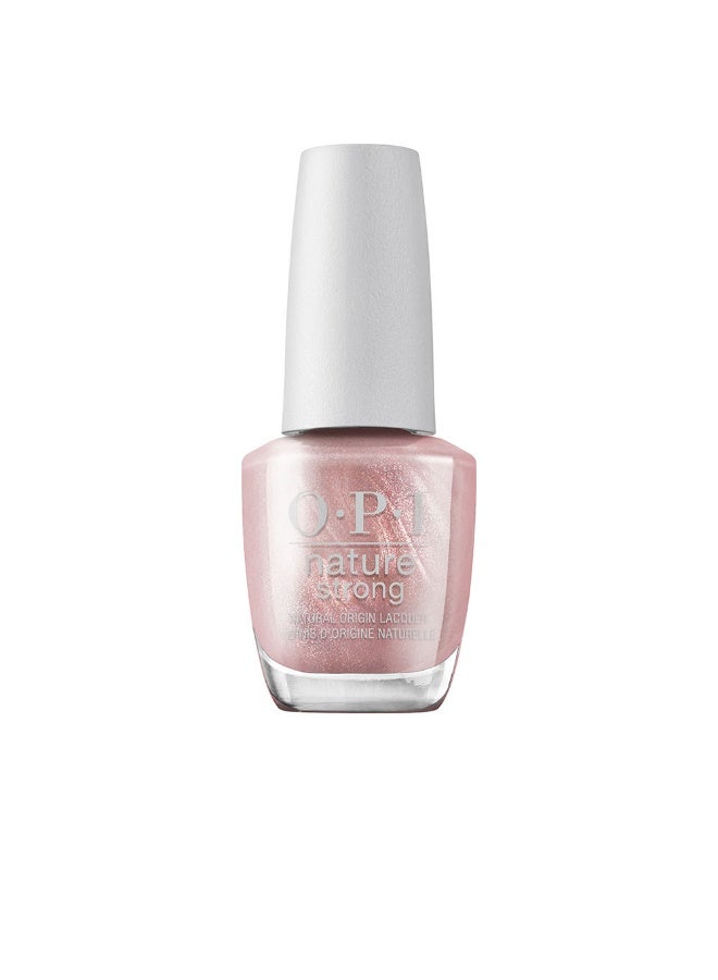 Opi Nature Strong Nail Lacquer Color Intentions Are Rose Gold - Image 1