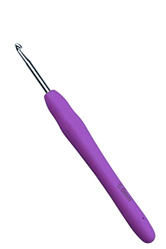 Mdoker Size H/8(5mm) Crochet Hook,Extra Long Crochet Hooks for Arthritic Hands,Ergonomic Grip Soft Handles for Beginners and Experiecced Crochet Lover,Comfortable/Easy to Use - Image 1