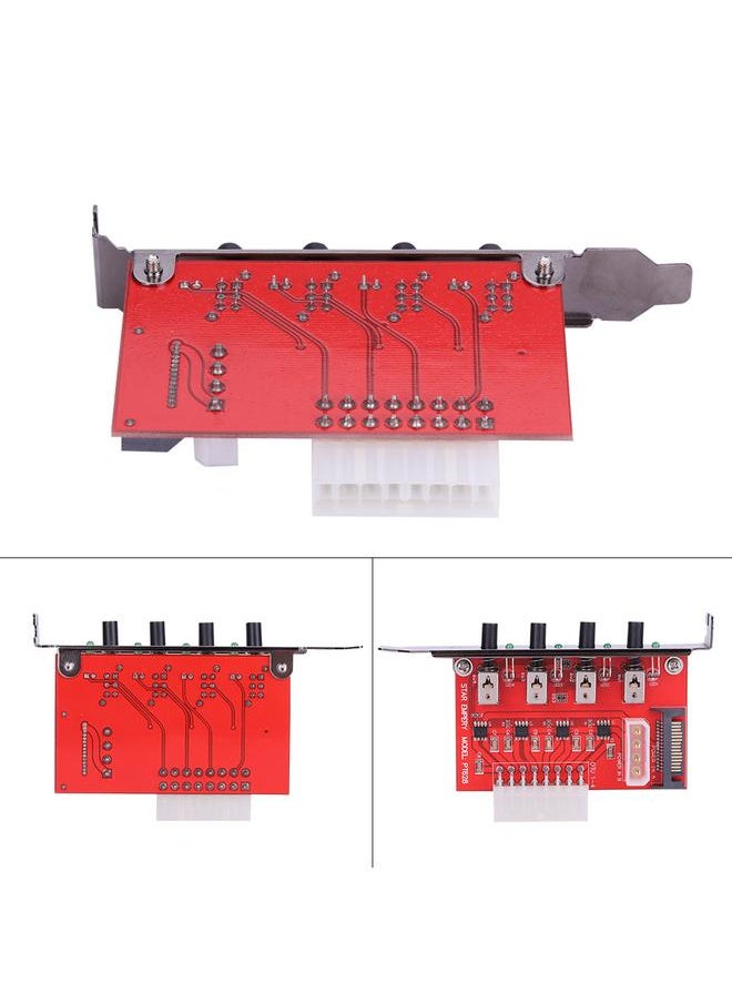 Thoraya - Four Channel HDD Power Control Switch Hard Drive Selector SATA Drive Switcher - Image 1