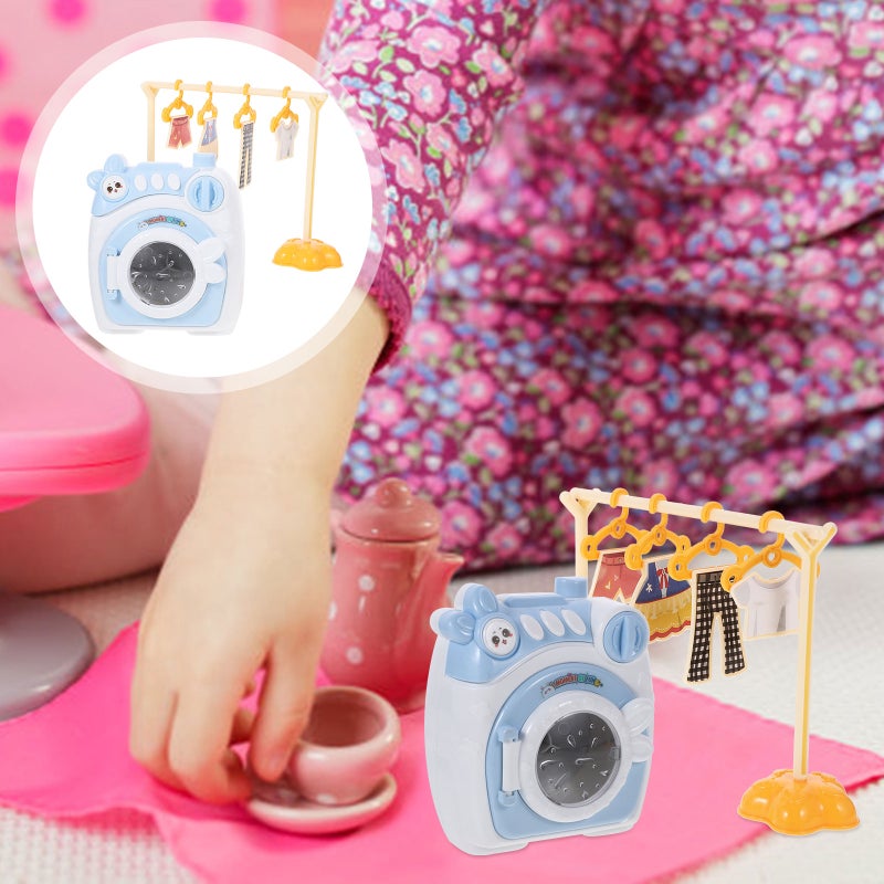 1 Set of Kids Simulation Washing Machine Toy Home Mini Appliance Toy - Image 5