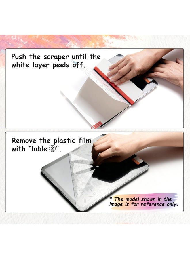 KCT 2 Pack Paperfeel Screen Protector Compatible with iPad A16 11th Generation 2025 11 inch/iPad 10th Generation 2022 10.9 inch, Write as Real Paper, Anti Glare, High Sensitivity - Image 3