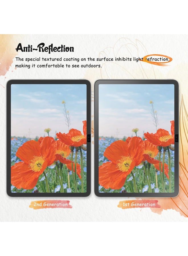 KCT 2 Pack Paperfeel Screen Protector Compatible with iPad A16 11th Generation 2025 11 inch/iPad 10th Generation 2022 10.9 inch, Write as Real Paper, Anti Glare, High Sensitivity - Image 4