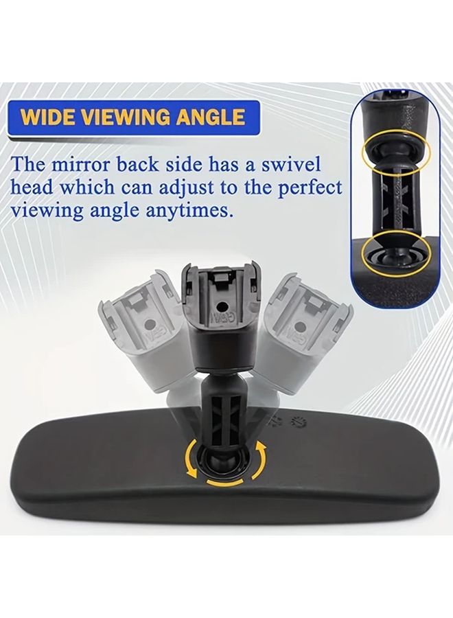 1pc Rear View Mirror Assembly Compatible With Nissan Rogue Altima NV Frontier Titan - Image 3