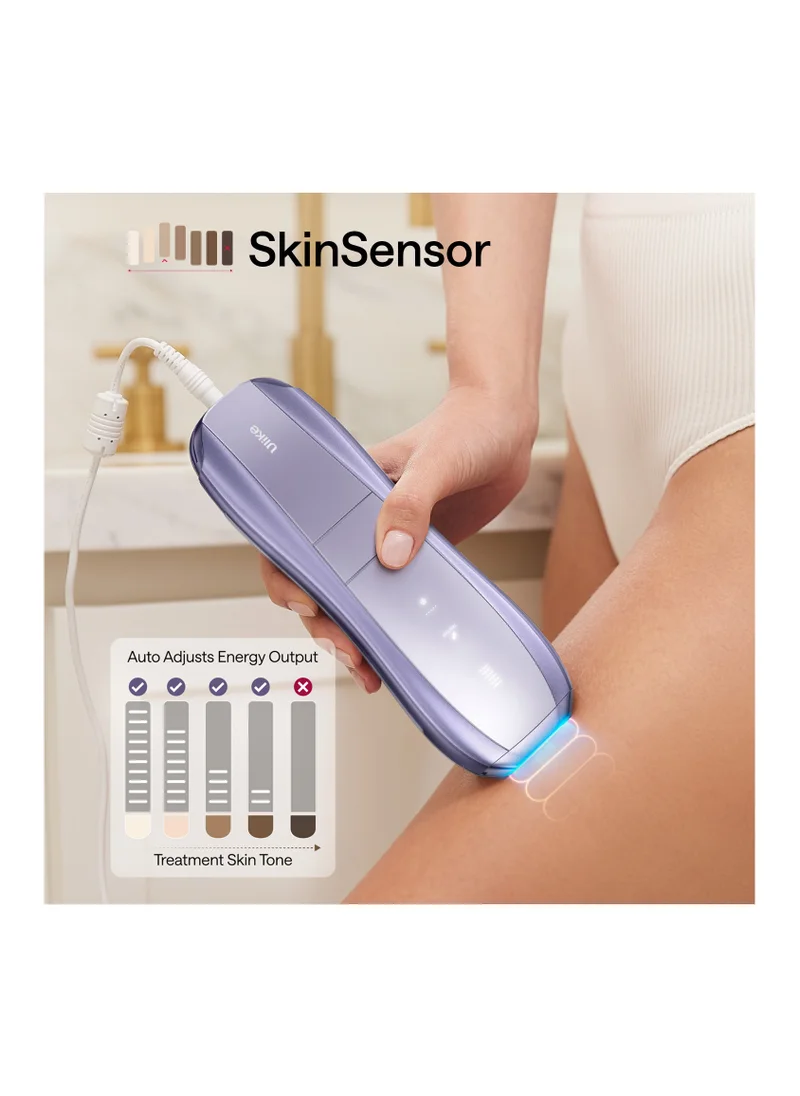 Ulike Ulike Laser Hair Removal, Air 10 IPL Hair Removal for Women and Men, 65°F Ice-Cooling Contact, Dual Lights, Skin Sensor & SHR Mode* for Nearly Painless, Effective & Long-Lasting Hair Removal from Home
