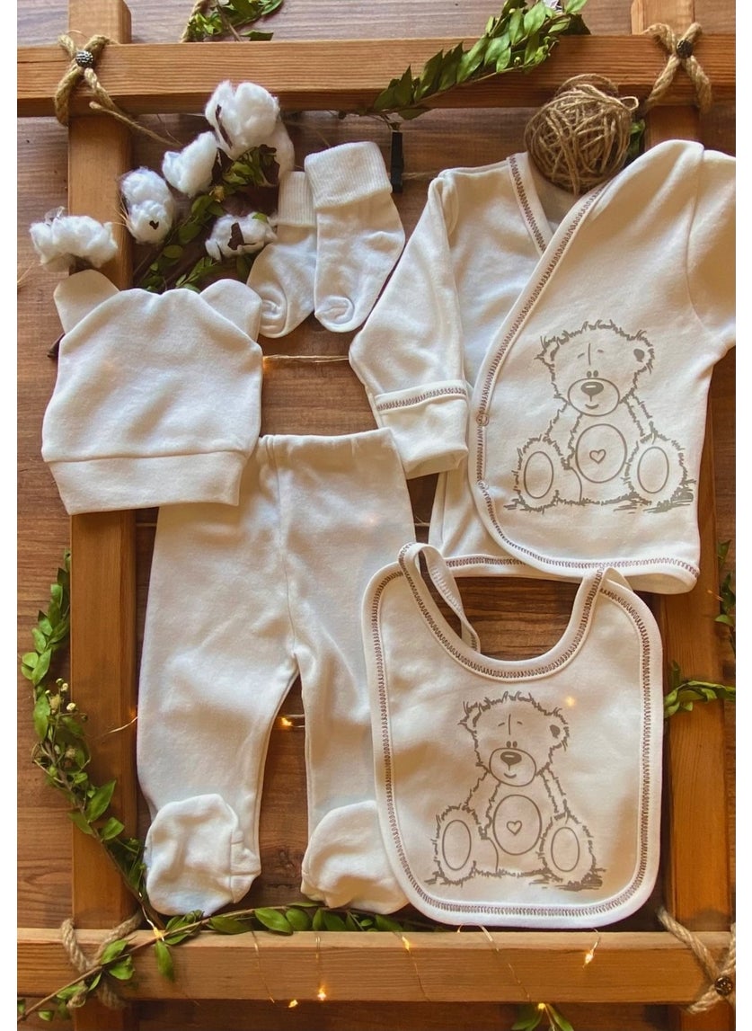 Harmandar - 5-Piece Hospital Bodysuit Set - Image 1