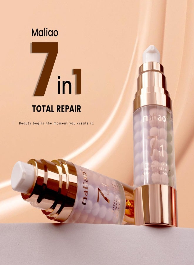 Maliao 7-in-1 Total Repair Matte Primer - Pore Minimizing, Long-Lasting Makeup Base 40ml - Image 3