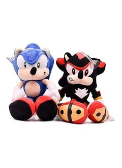 NIBEMINENT Super Sonic Inspired Soft Toys 2 Pcs Collection 27cm  - Image 2