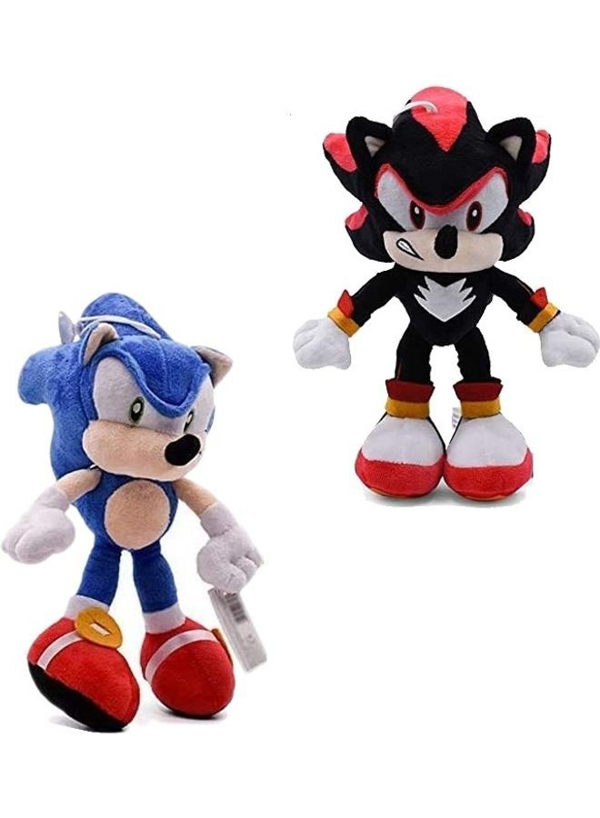 NIBEMINENT Super Sonic Inspired Soft Toys 2 Pcs Collection 27cm  - Image 3