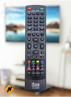 LAZER ST-6300HD Receiver Remote Control Black