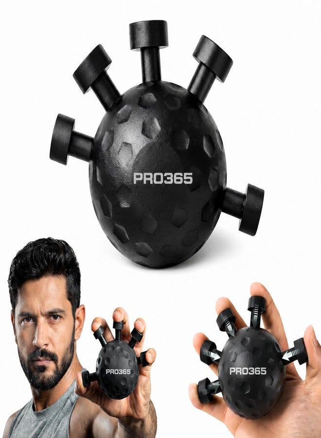 PRO365 Hand Gripper & Finger Strength Trainer | Grip Strength Trainer for Fingers, Wrist & Forearm | Durable ABS Material | Hand Exercise Equipment for Gym, Sports & Rehab | 1 Year Brand Warranty - Image 1