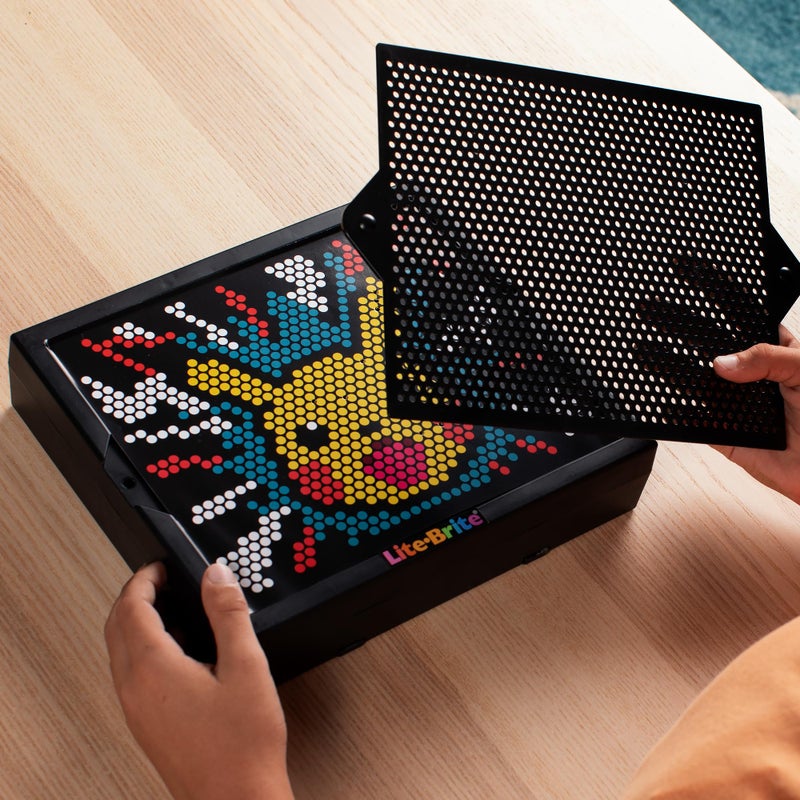 Lite Brite Super Bright HD, Pokemon Edition - Creative Retro Light-Up Screen â€“ Educational Play for Children, Enhances Creativity, Gift for Boys and Girls Ages 6+ - Image 5