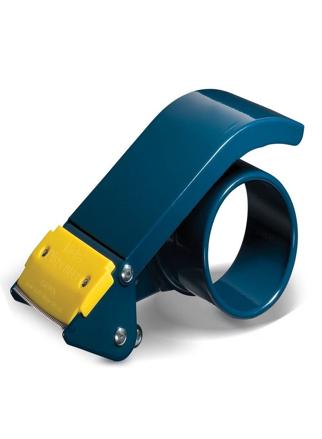 Excell ET-366 3" Wide Handheld Tape Dispenser with Durable Metal Construction, for Packaging, Transportation, Moving and Box Sealing Carton - Image 1