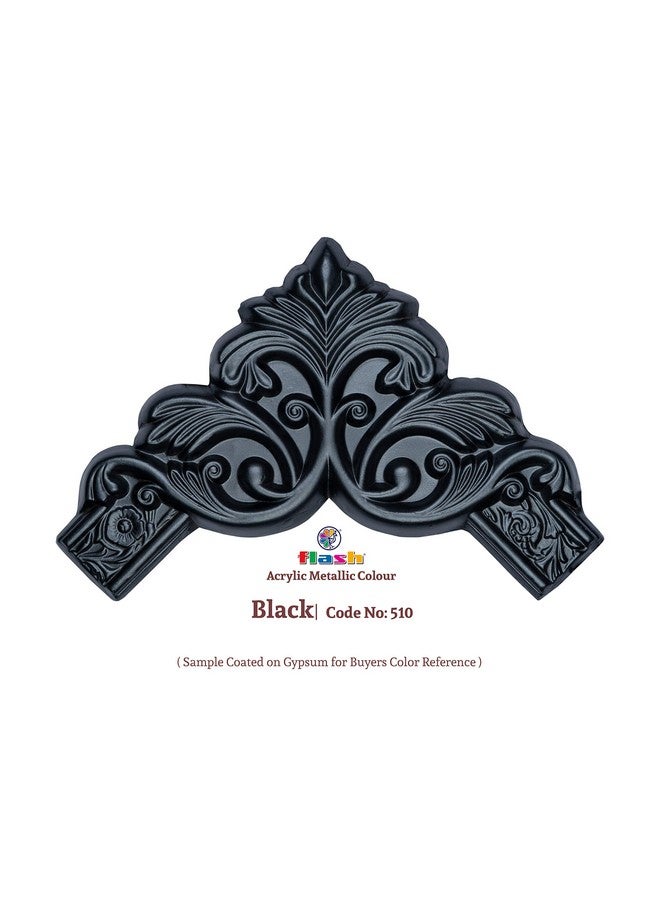 Flash Metallic Color (Black, 50ml). - Image 3